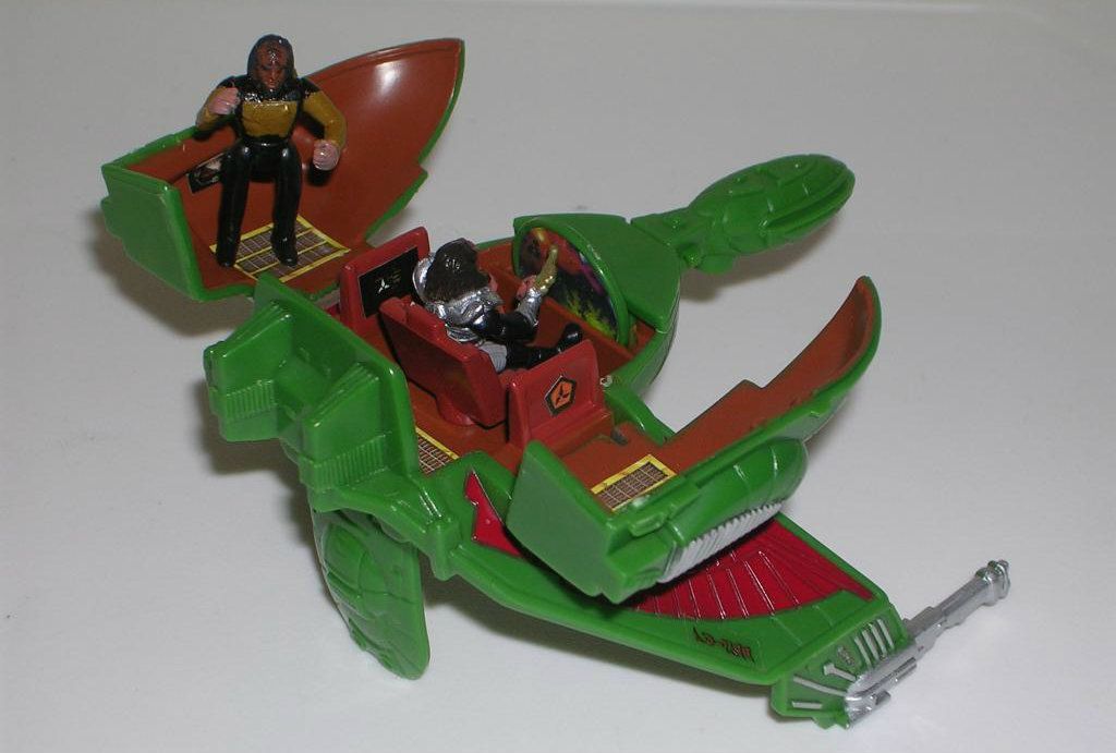 playmates klingon bird of prey